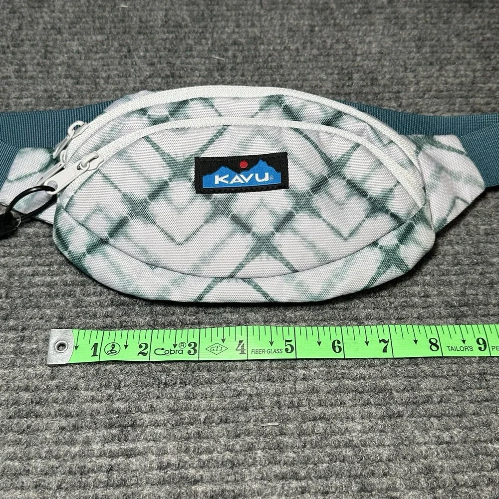 Kavu SPECTATOR Waist Pack Belt‎ Canvas Bag Fanny Pack Pouch OCEAN DYE NWT!